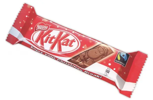 KitKat Christmas packaging