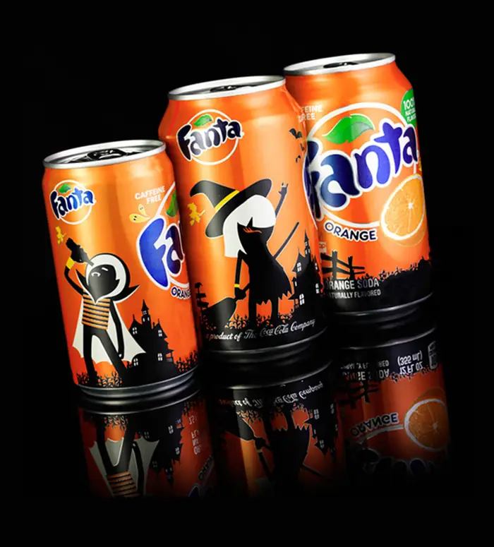 Packaging Halloween Fanta