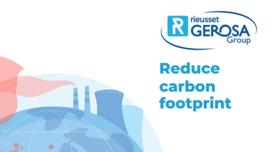 Reduce carbon footprint Rieusset