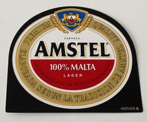 Creatividad en etiquetas de cerveza Amstel