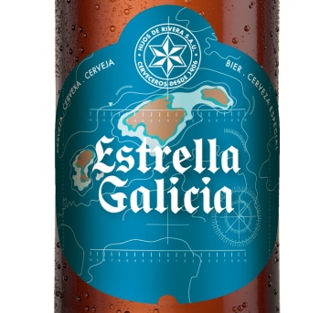 Etiqueta Estrella Galicia para Homenaje a las Baleares en 2019