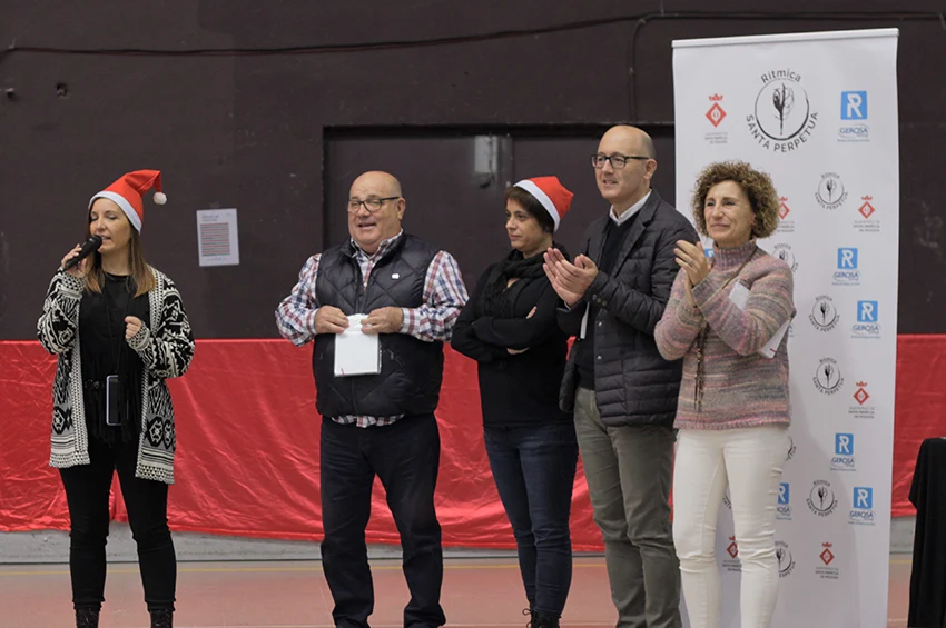 Rieusset signs a sponsorship agreement with the Rhythmic Gymnastics Club of Santa Perpètua