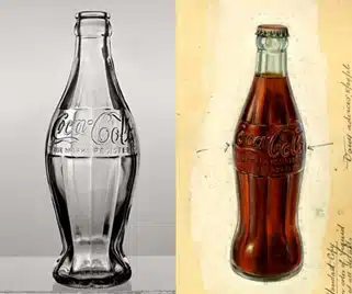 Coca Cola contour.