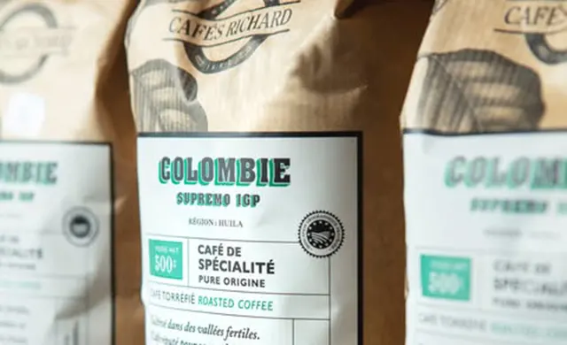 packaging paper touch proyecto para cafes richard