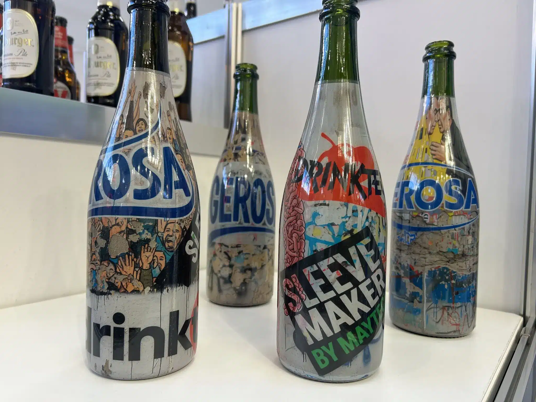 botellas para feria